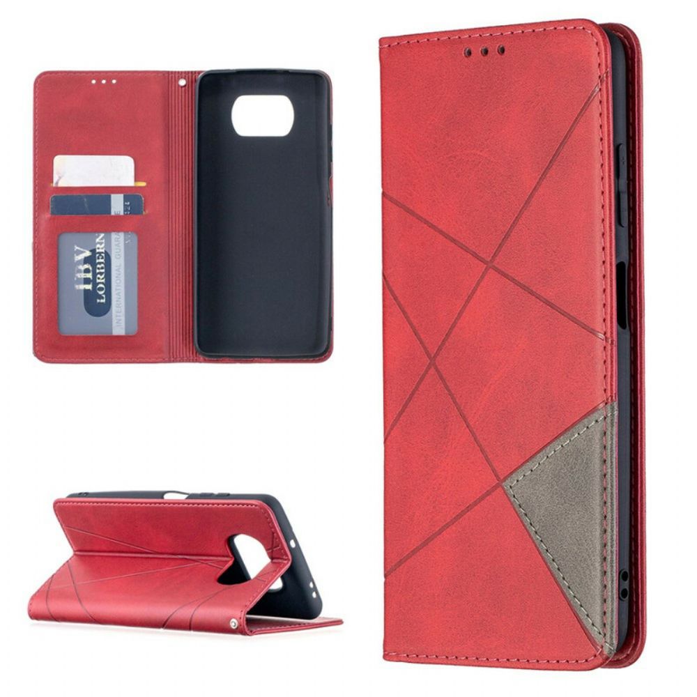 Bescherming Hoesje voor Poco X3 / X3 Pro / X3 NFC Folio-hoesje Artiestenstijl