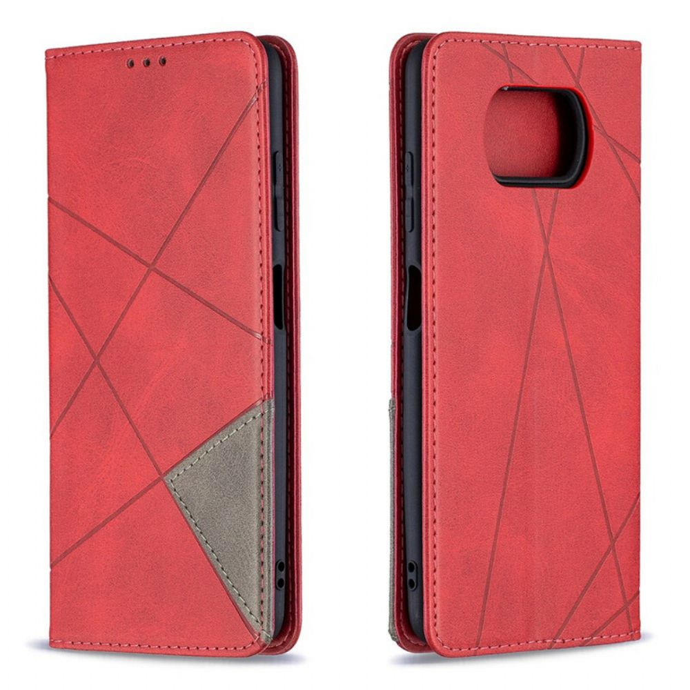 Bescherming Hoesje voor Poco X3 / X3 Pro / X3 NFC Folio-hoesje Artiestenstijl