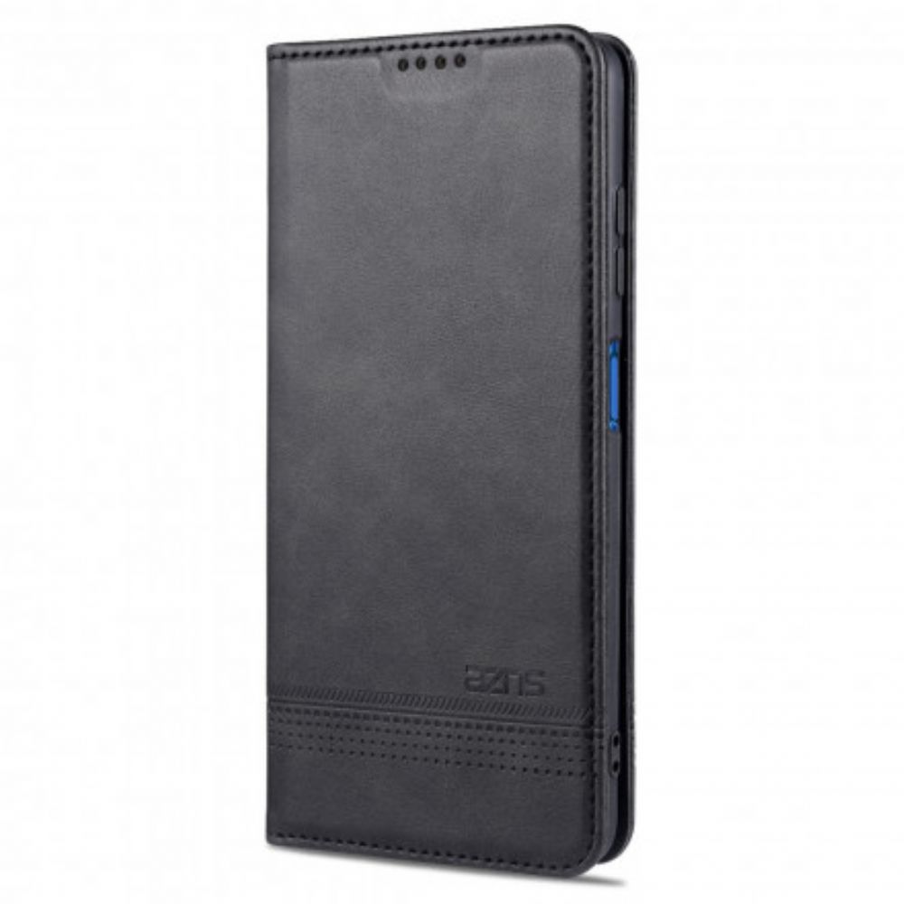 Bescherming Hoesje voor Poco X3 / X3 Pro / X3 NFC Folio-hoesje Azns Lederen Stijl