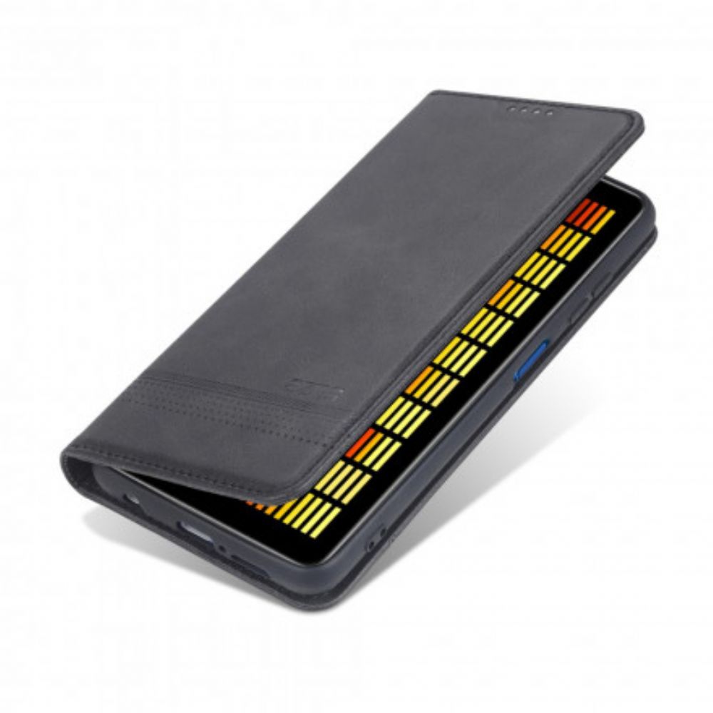 Bescherming Hoesje voor Poco X3 / X3 Pro / X3 NFC Folio-hoesje Azns Lederen Stijl