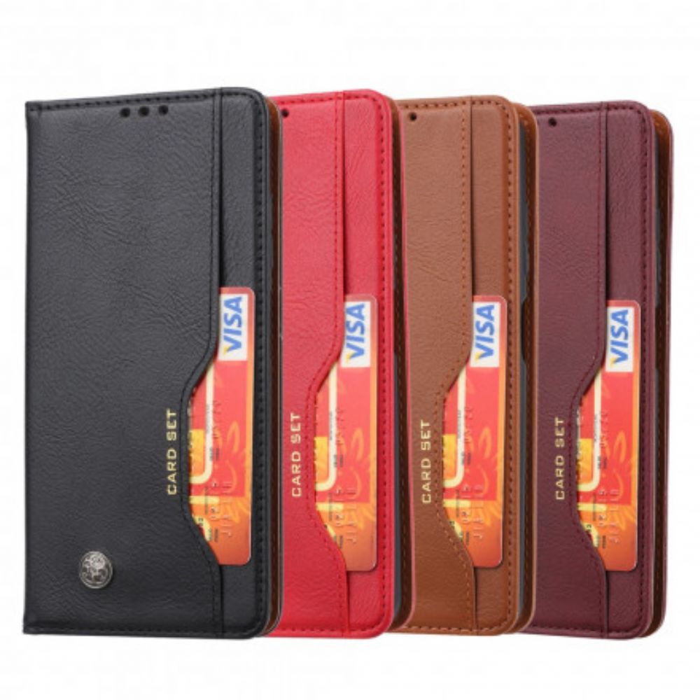 Bescherming Hoesje voor Poco X3 / X3 Pro / X3 NFC Folio-hoesje Kaarthouder Van Kunstleer