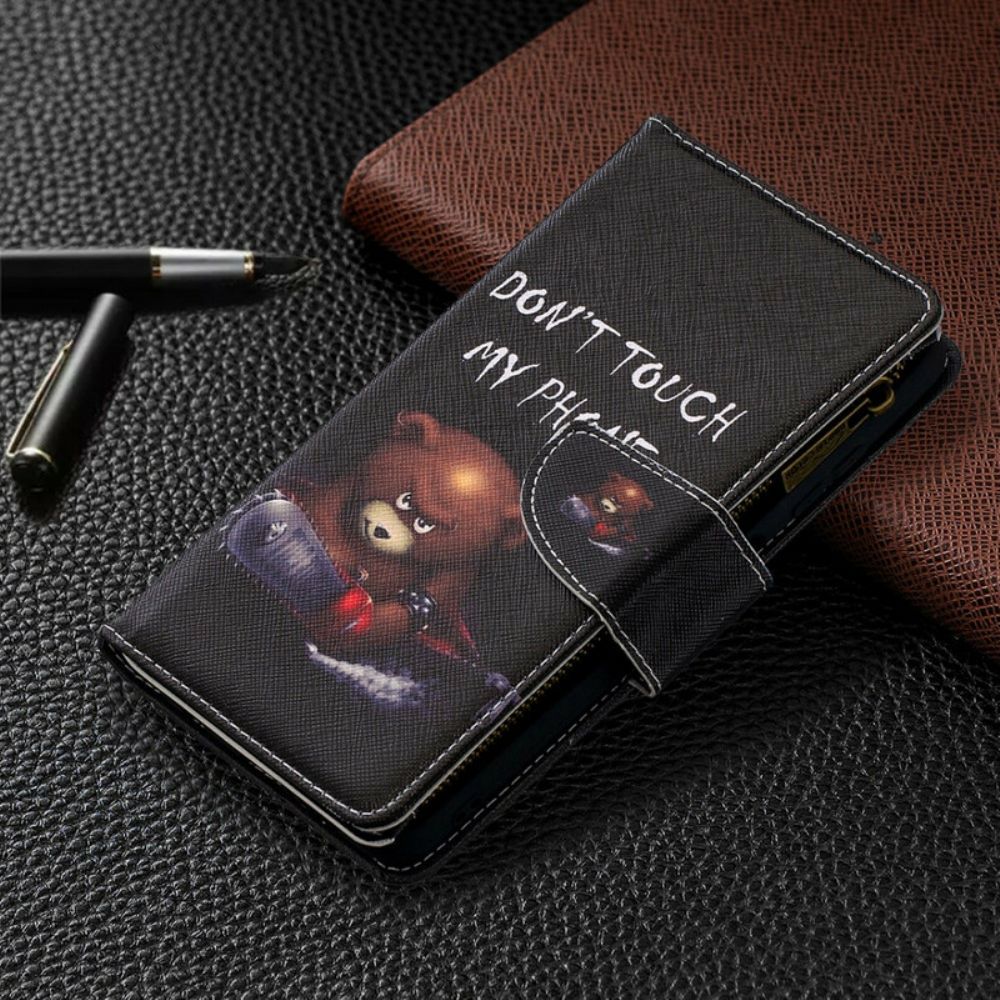 Folio-hoesje voor Poco X3 / X3 Pro / X3 NFC Beerzak Met Rits