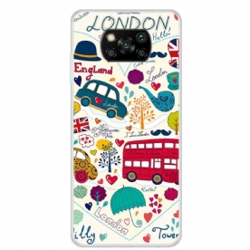 Hoesje voor Poco X3 / X3 Pro / X3 NFC Londen Leven