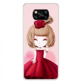 Hoesje voor Poco X3 / X3 Pro / X3 NFC Manga Dame