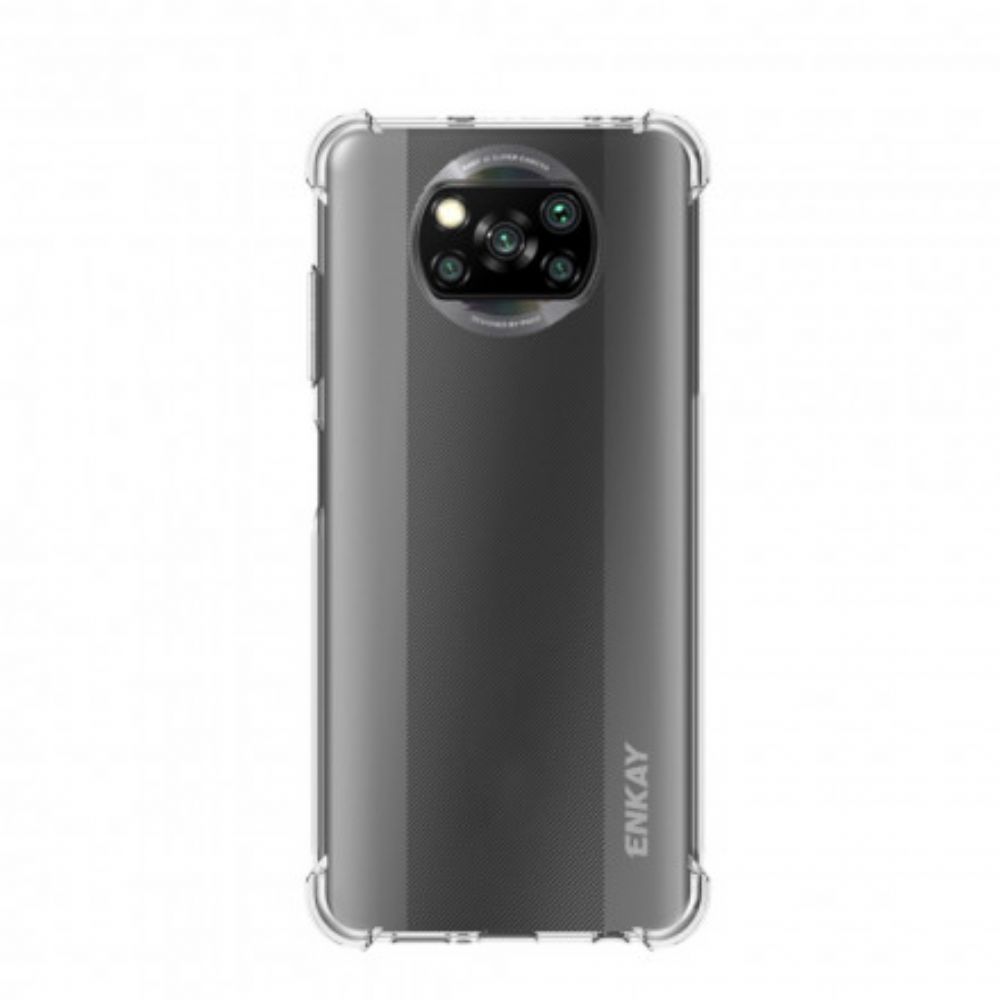 Hoesje voor Poco X3 / X3 Pro / X3 NFC Transparant Enkay