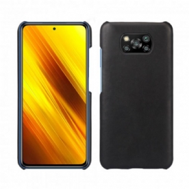 Telefoonhoesje voor Poco X3 / X3 Pro / X3 NFC Ksq Leereffect