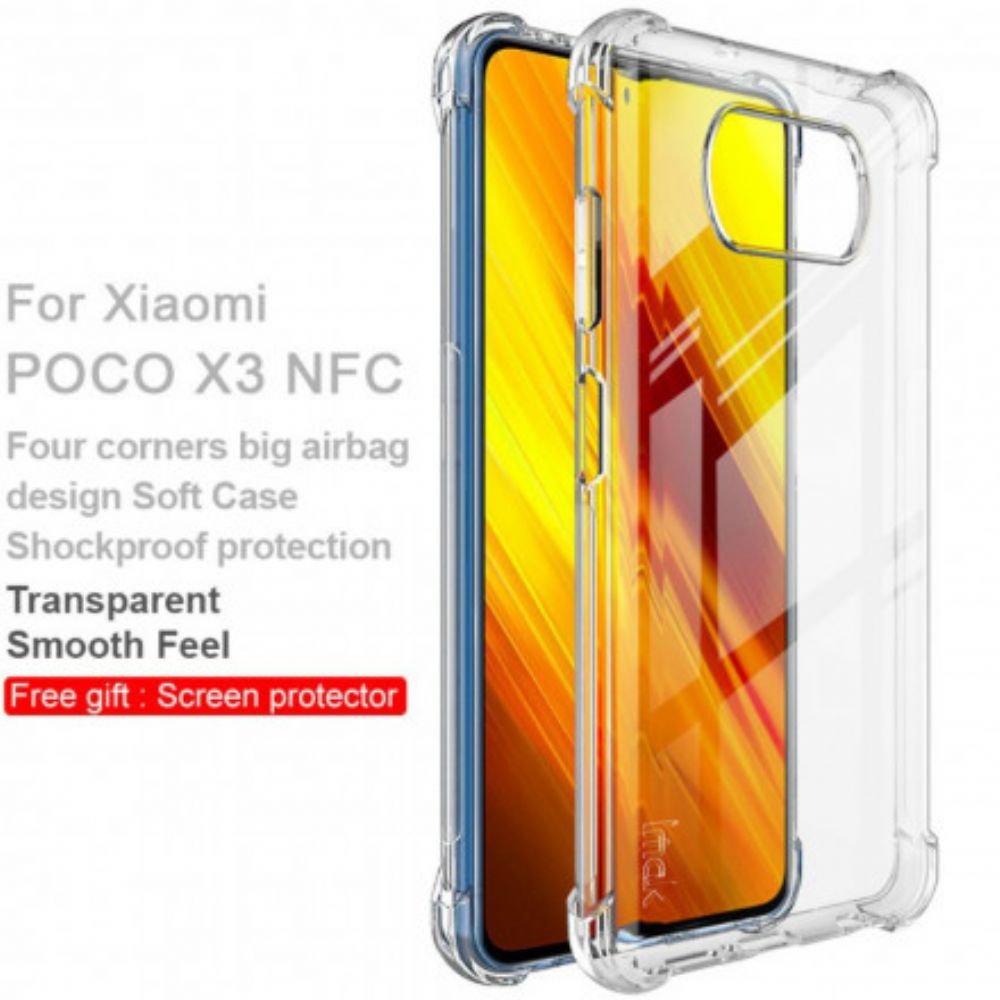 Telefoonhoesje voor Poco X3 / X3 Pro / X3 NFC Transparant Imak