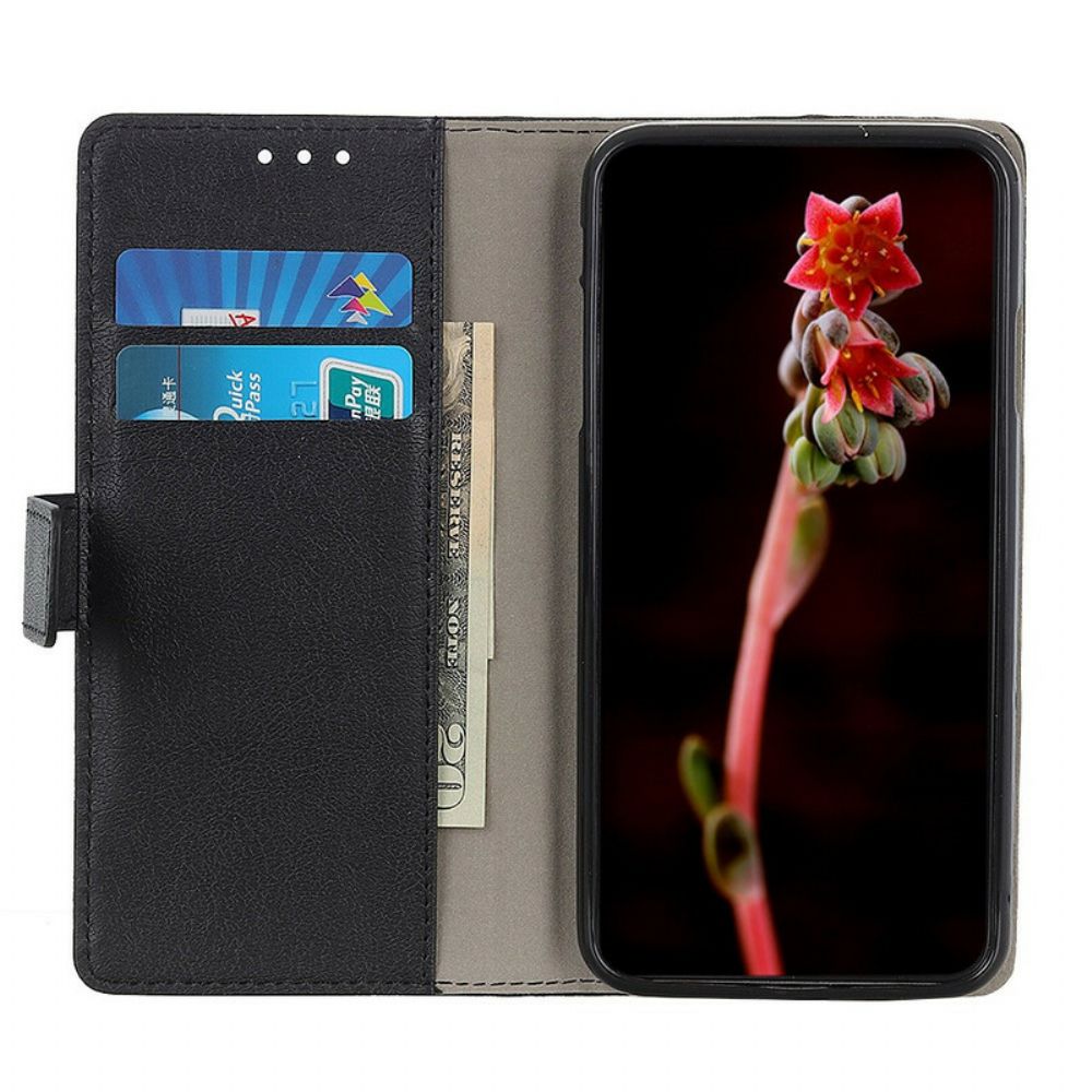 Folio-hoesje voor Asus Zenfone 8 Flip Flip Case Klassiek Kunstleer