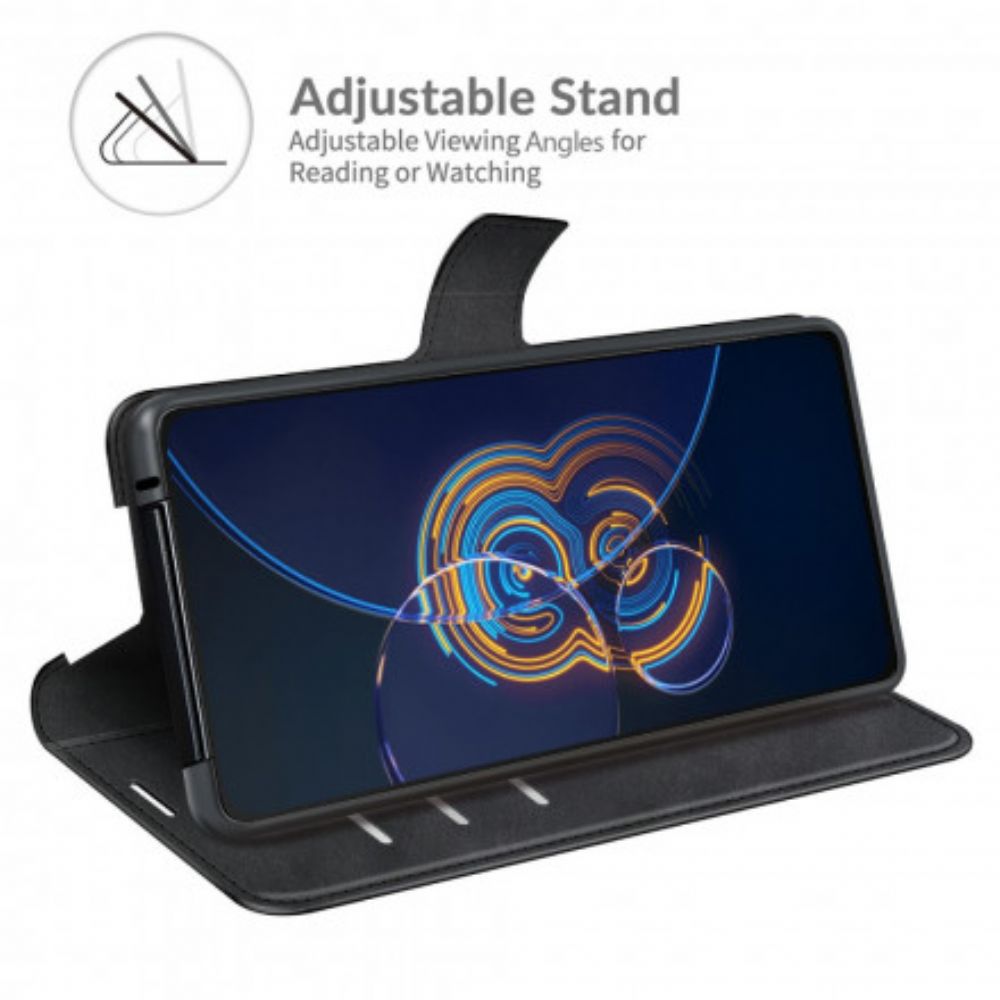 Folio-hoesje voor Asus Zenfone 8 Flip Flip Case Slim Kunstleer