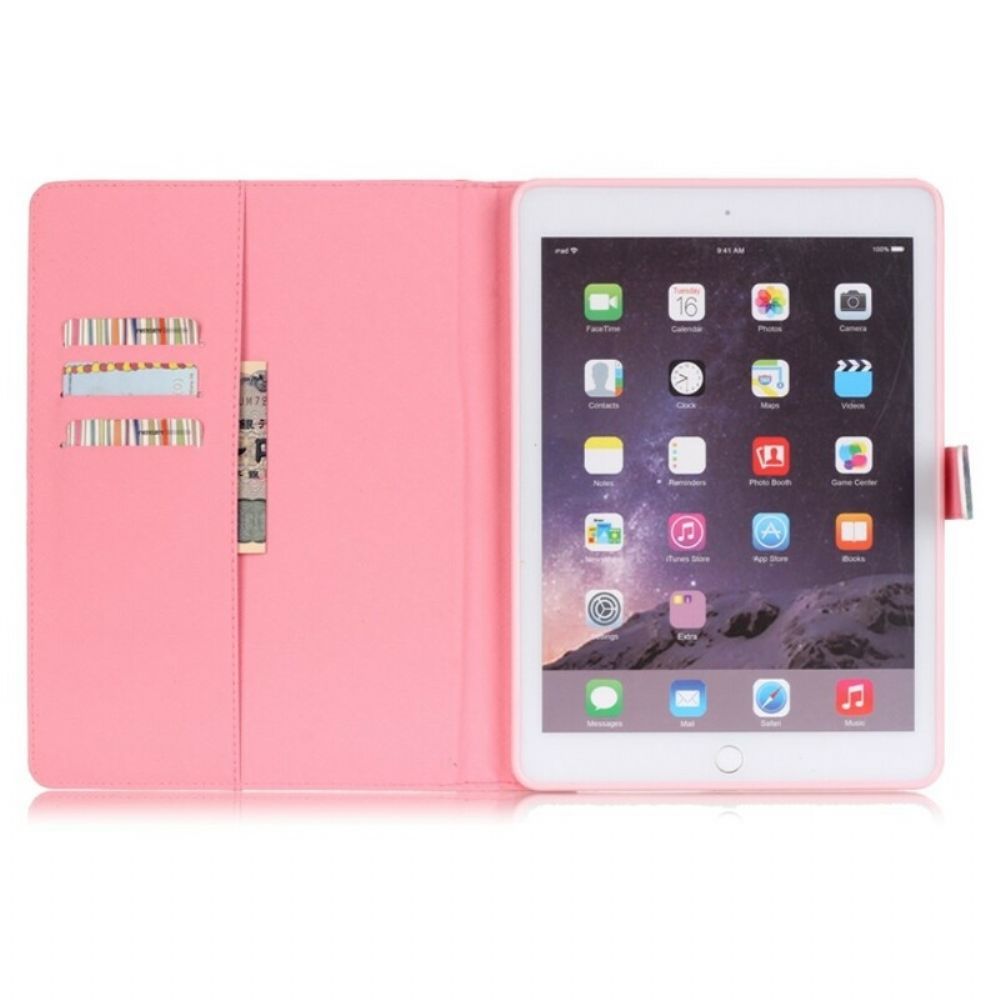 Leren Hoesje voor iPad Mini 4 Stop Nooit Met Dromen