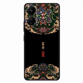 Case Hoesje Poco C65 Telefoonhoesje Aziatisch Patroon