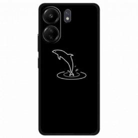 Cover Hoesje Poco C65 Telefoonhoesje Walvis