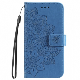 Folio-hoesje Poco C65 Telefoonhoesje Bloemenmandala