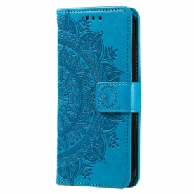 Folio-hoesje Poco C65 Telefoonhoesje Mandala-zon