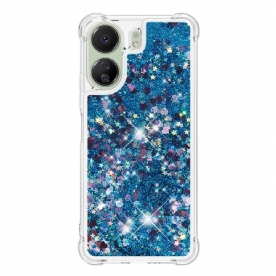 Hoesje Poco C65 Glitters Bescherming Hoesje