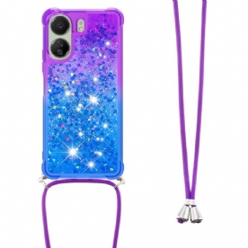 Hoesje Poco C65 Verloopglitter Bescherming Hoesje