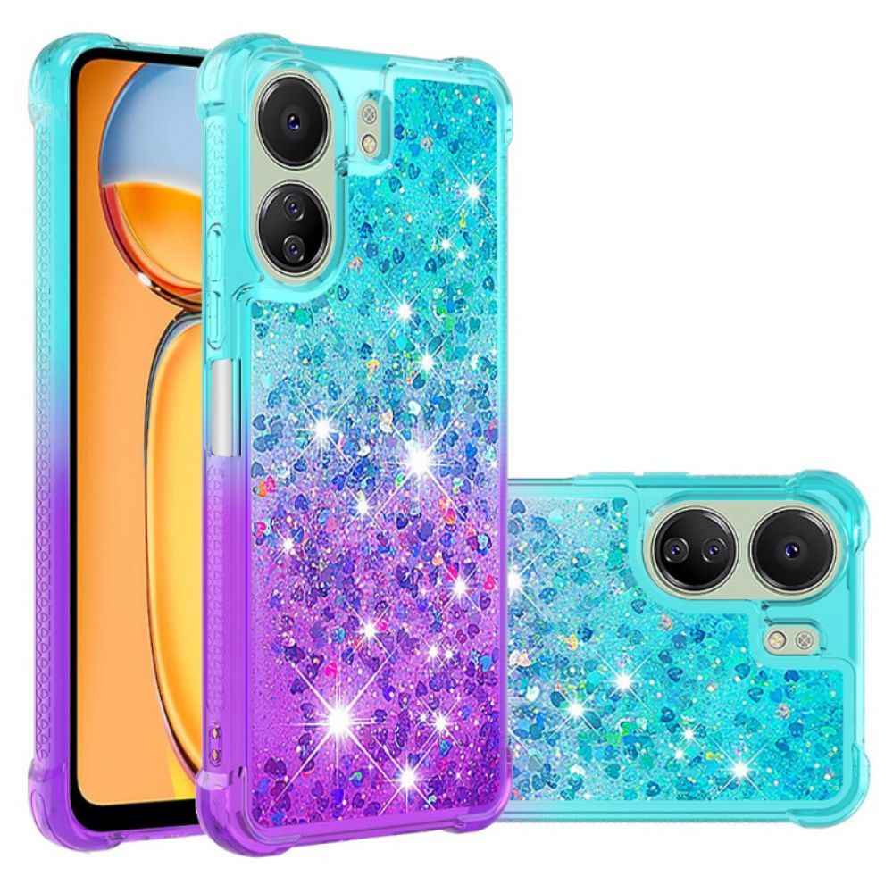 Hoesje Voor Poco C65 Verloopglitter