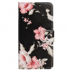 Leren Hoesje Poco C65 Rododendron Bescherming Hoesje