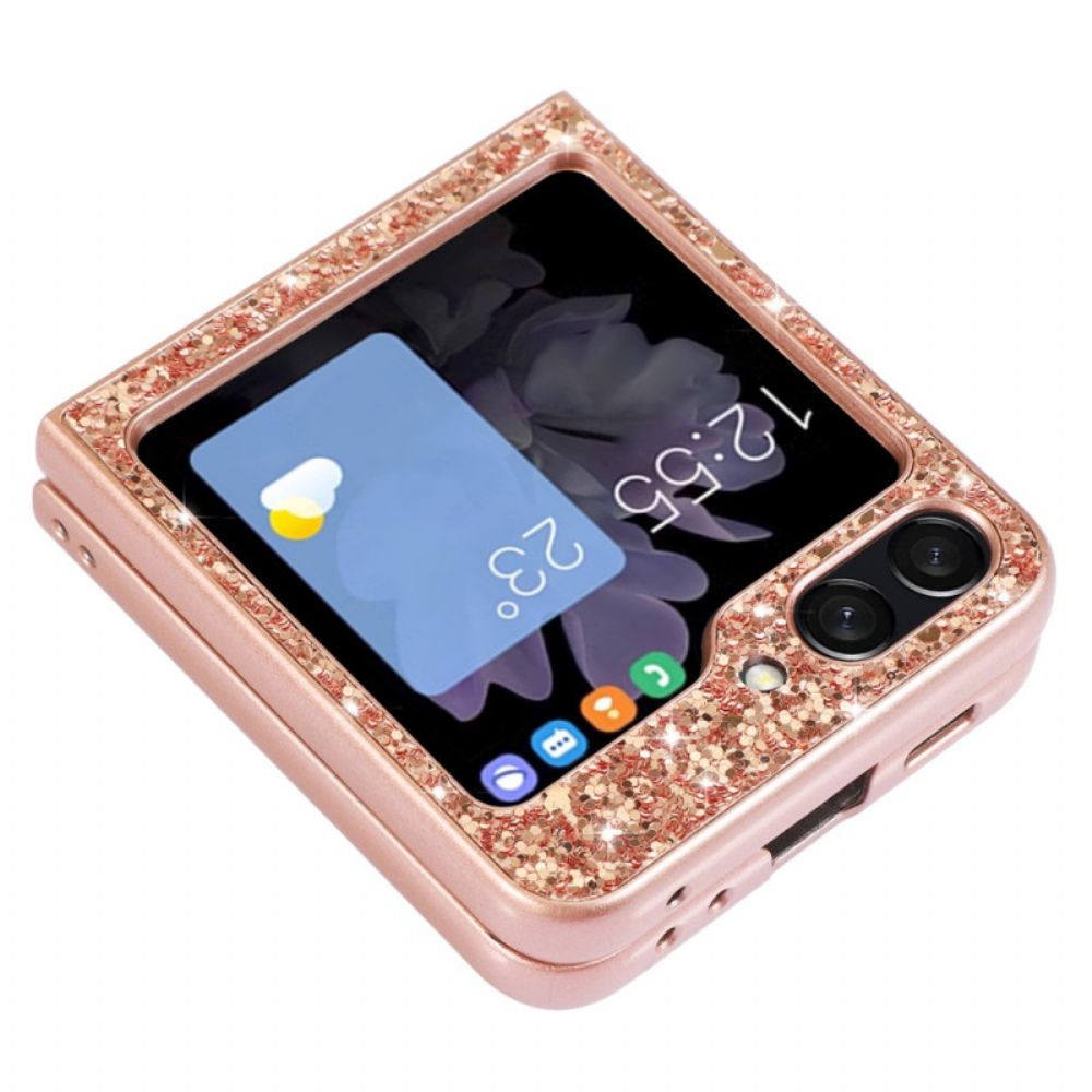 Hoesje Samsung Galaxy Z Flip 6 Glitterafwerking