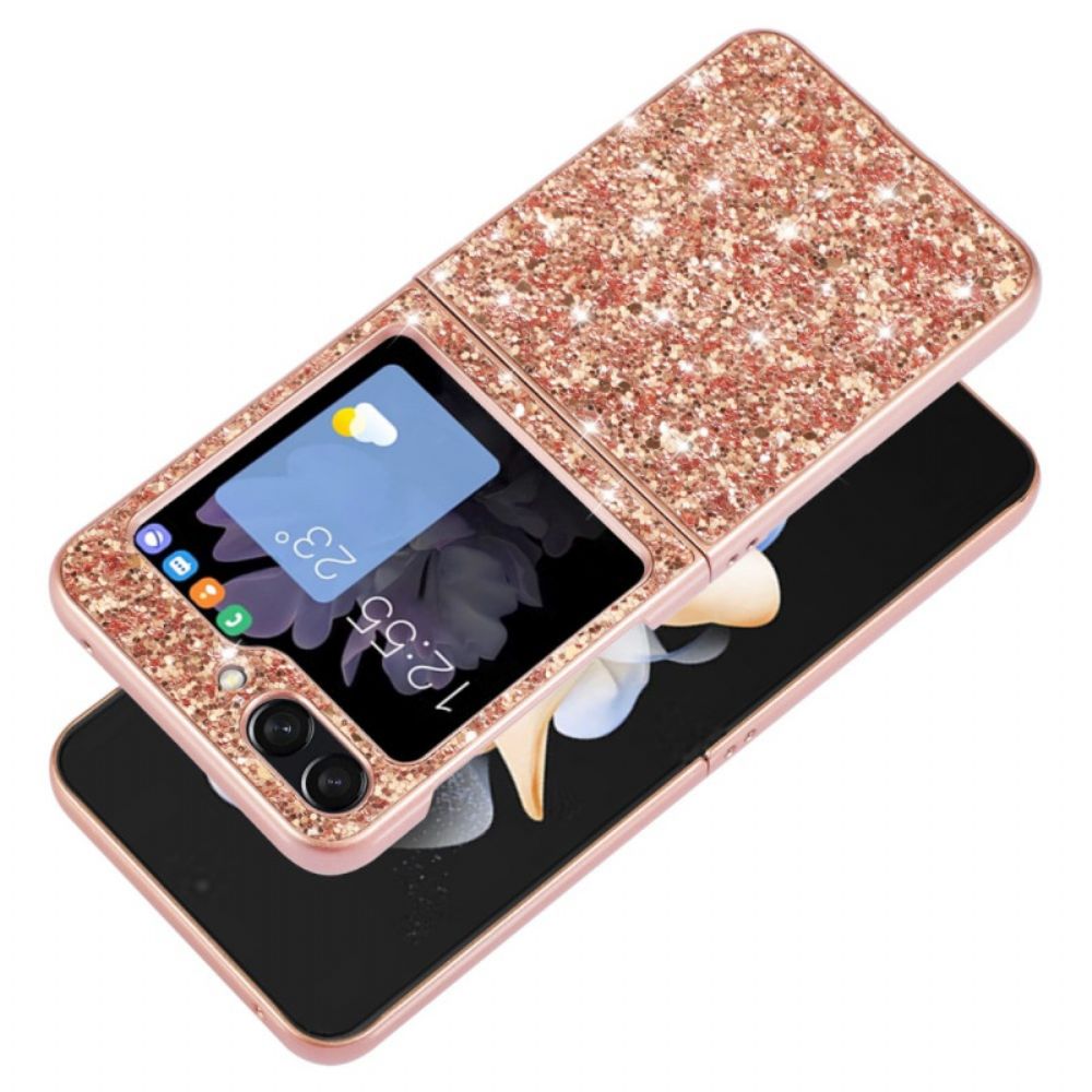 Hoesje Samsung Galaxy Z Flip 6 Glitterafwerking