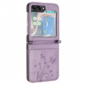 Hoesje Samsung Galaxy Z Flip 6 Vlinders En Bloemen