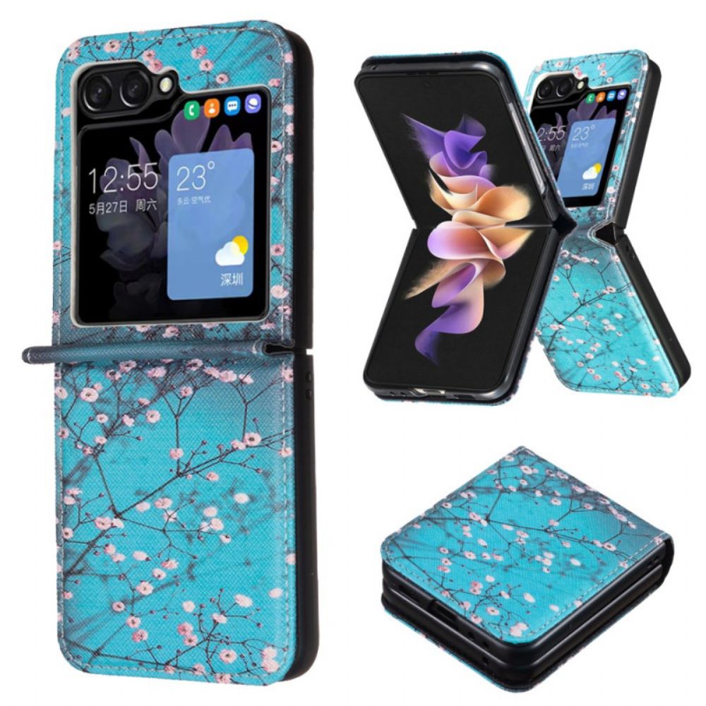 Hoesje Voor Samsung Galaxy Z Flip 6 Pruimenbloesems