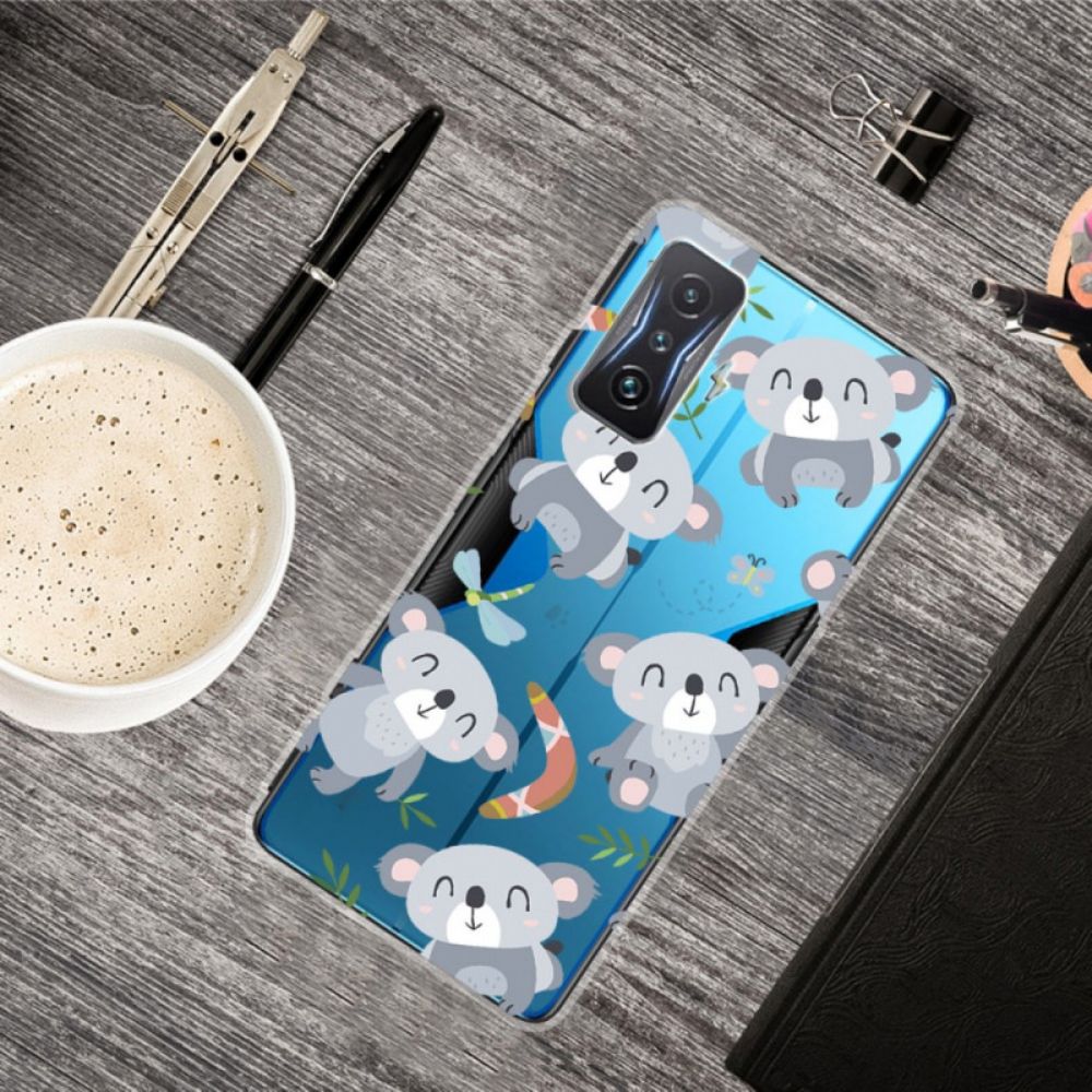 Hoesje voor Poco F4 GT Transparante Koala's