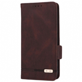 Leren Hoesje voor Poco F4 GT Subtiele Elegantie