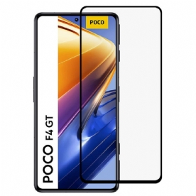 Poco F4 Gt Screenprotector Van Gehard Glas Met Zwarte Rand