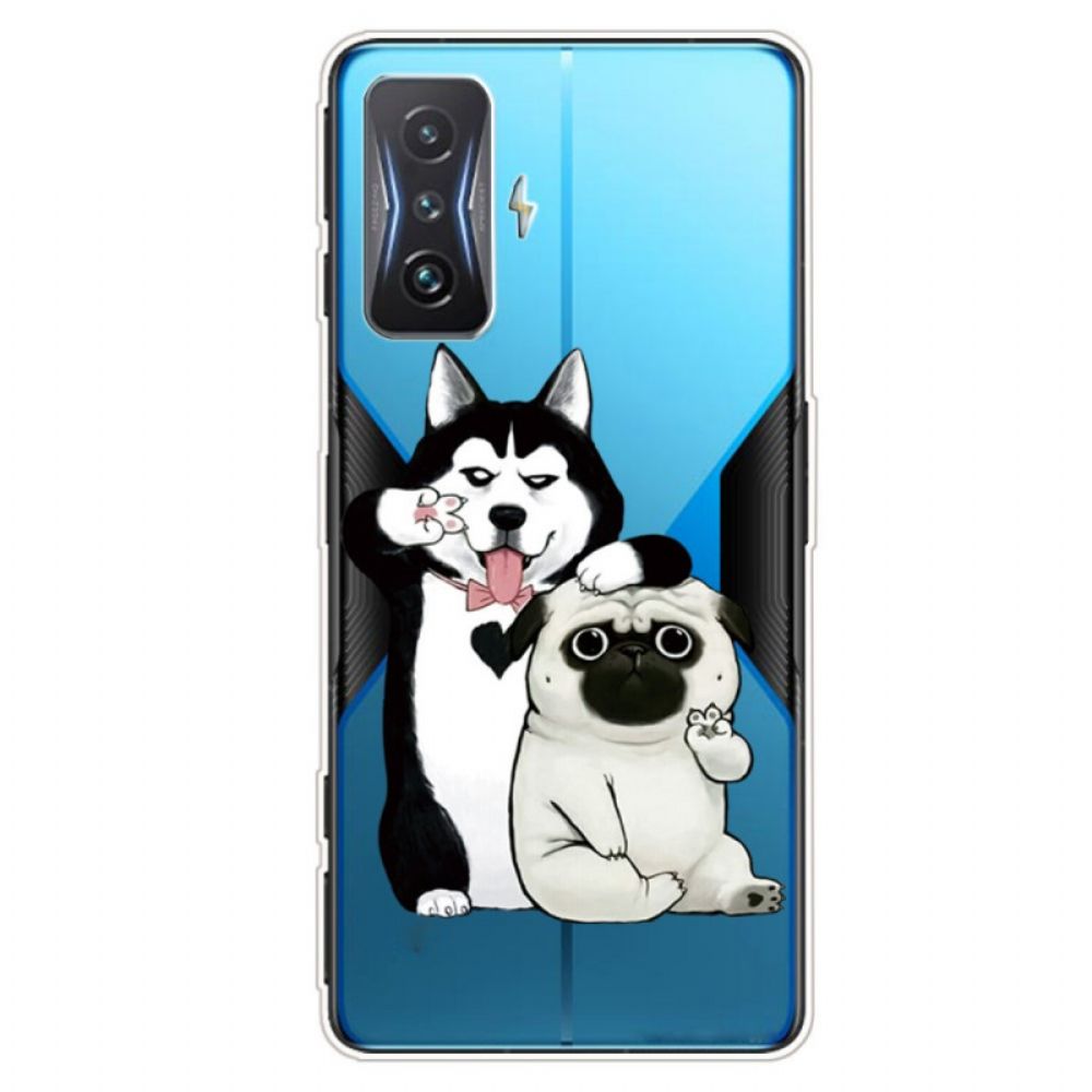 Telefoonhoesje voor Poco F4 GT Hond En Kat