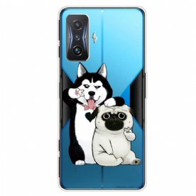 Telefoonhoesje voor Poco F4 GT Hond En Kat