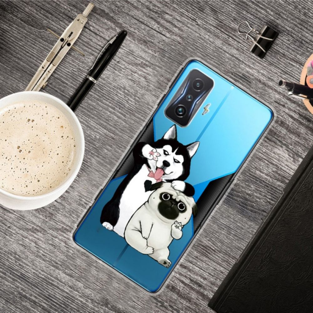 Telefoonhoesje voor Poco F4 GT Hond En Kat