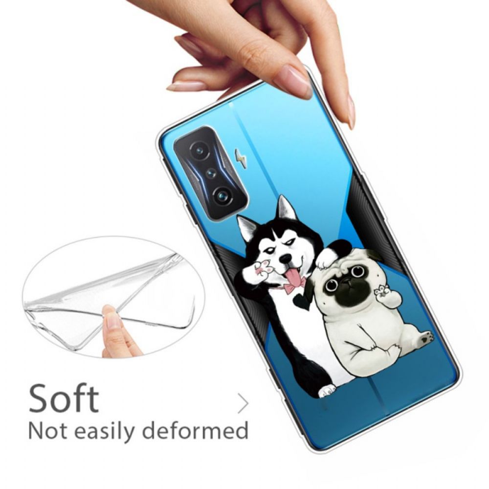 Telefoonhoesje voor Poco F4 GT Hond En Kat