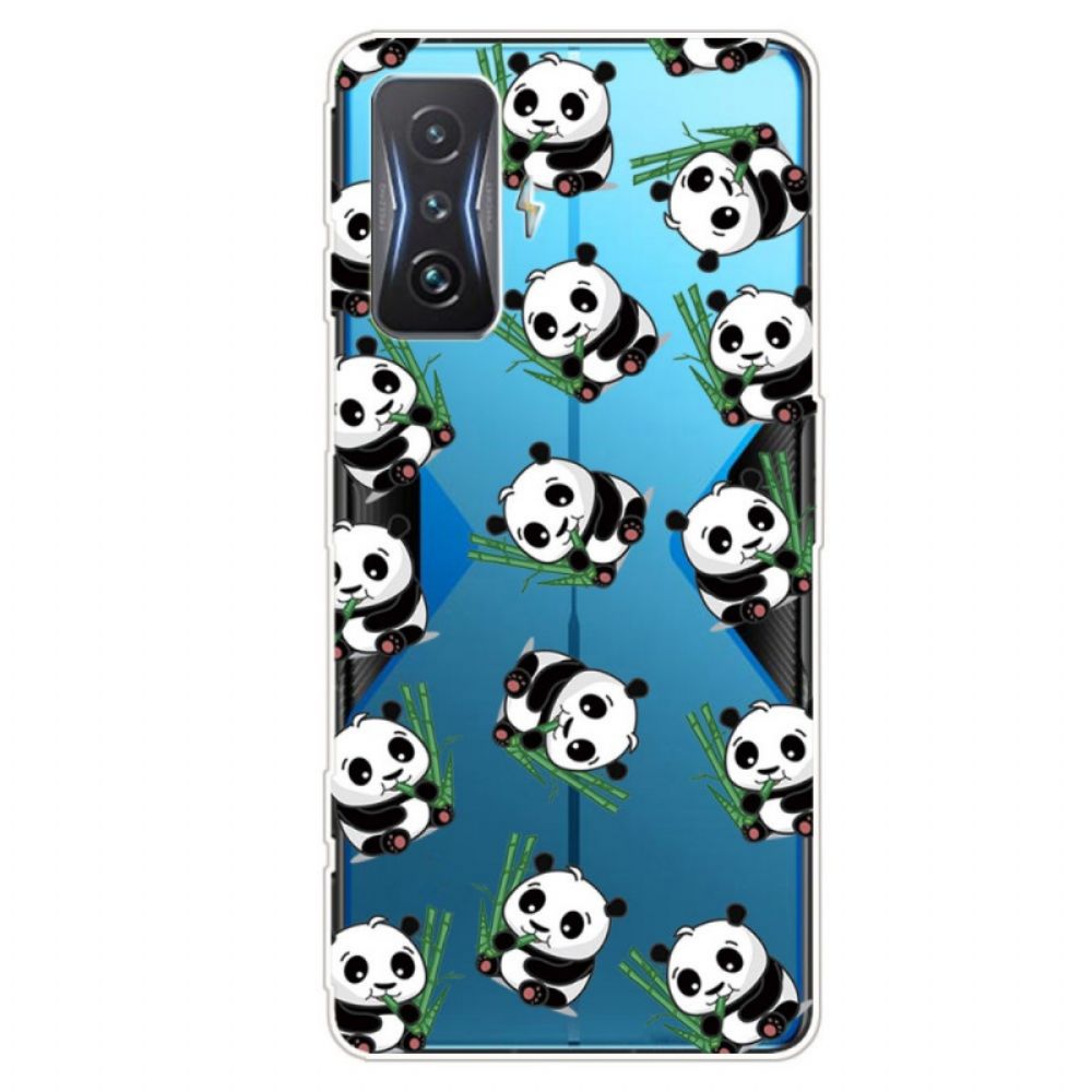 Telefoonhoesje voor Poco F4 GT Kleine Panda's