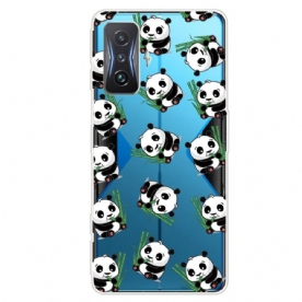 Telefoonhoesje voor Poco F4 GT Kleine Panda's