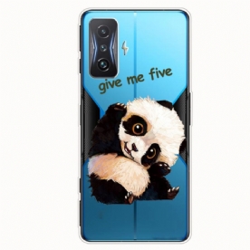 Telefoonhoesje voor Poco F4 GT Panda Geef Me Vijf