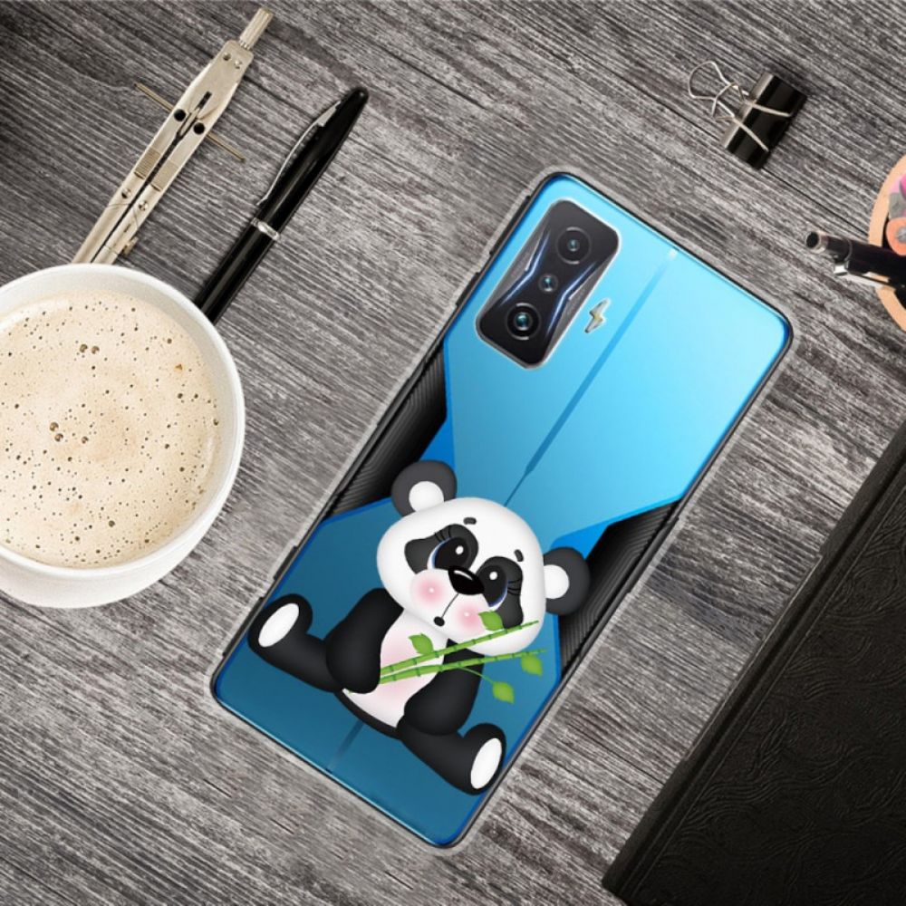 Telefoonhoesje voor Poco F4 GT Transparante Panda