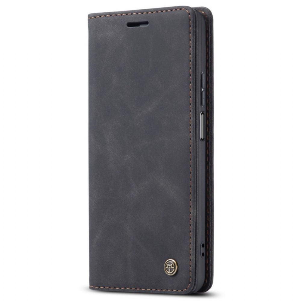 Bescherming Hoesje voor Xiaomi Redmi Note 11 Pro Plus 5G Folio-hoesje Caseme Kunstleer