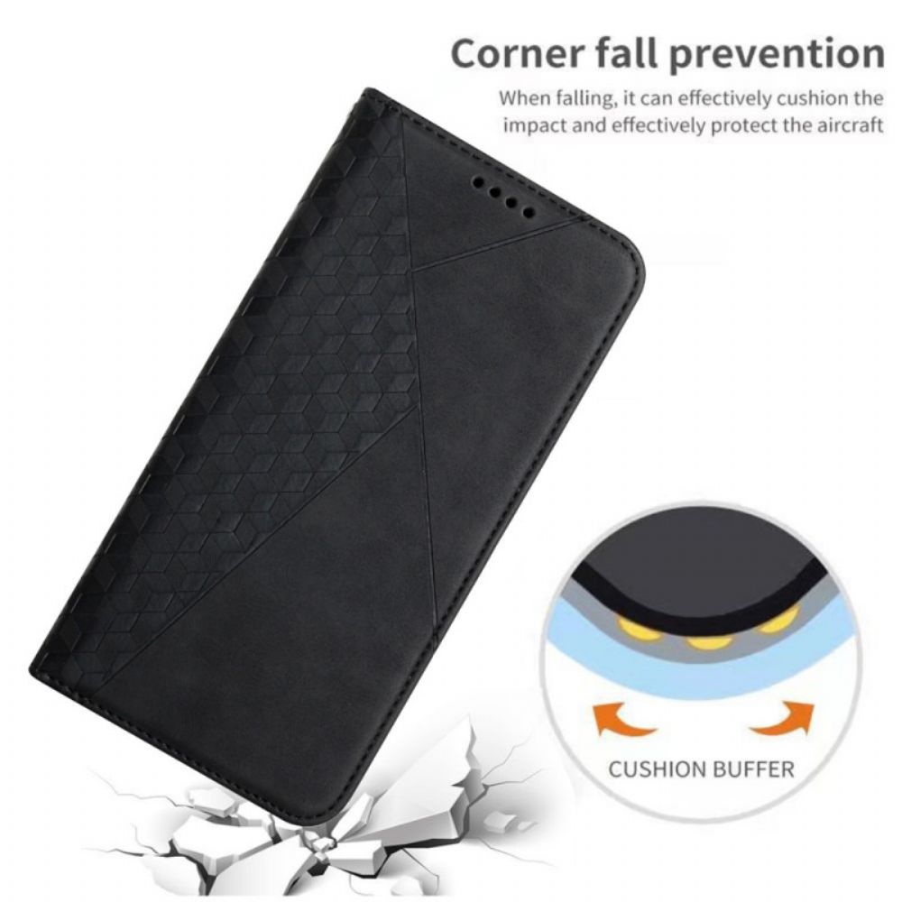 Bescherming Hoesje voor Xiaomi Redmi Note 11 Pro Plus 5G Folio-hoesje Leereffect 3d-patroon