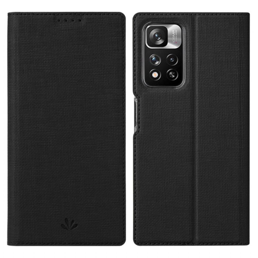 Bescherming Hoesje voor Xiaomi Redmi Note 11 Pro Plus 5G Folio-hoesje Vili Dmx-serie