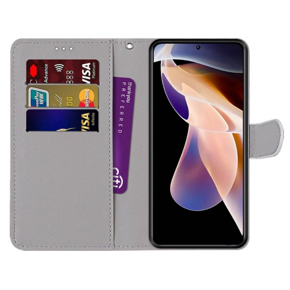 Flip Case voor Xiaomi Redmi Note 11 Pro Plus 5G Kattenfamilie