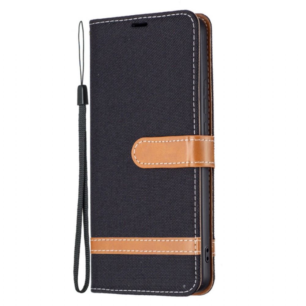 Flip Case voor Xiaomi Redmi Note 11 Pro Plus 5G Met Ketting Band Met Stof En Leereffect