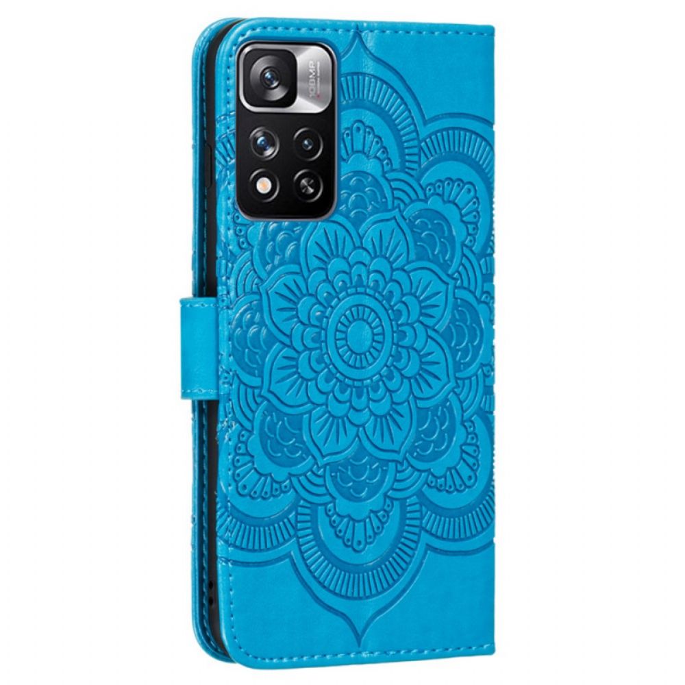 Flip Case voor Xiaomi Redmi Note 11 Pro Plus 5G Volledige Mandala