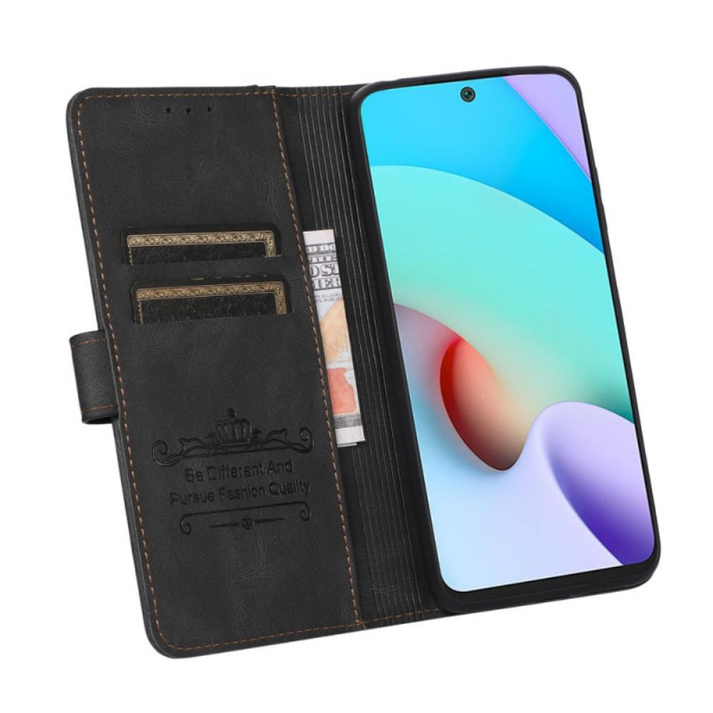 Flip Case voor Xiaomi Redmi Note 11 Pro Plus 5G Voorste Kaarthouder