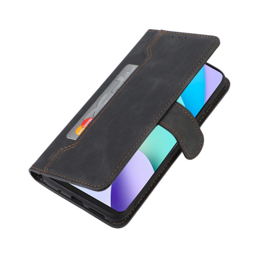 Flip Case voor Xiaomi Redmi Note 11 Pro Plus 5G Voorste Kaarthouder