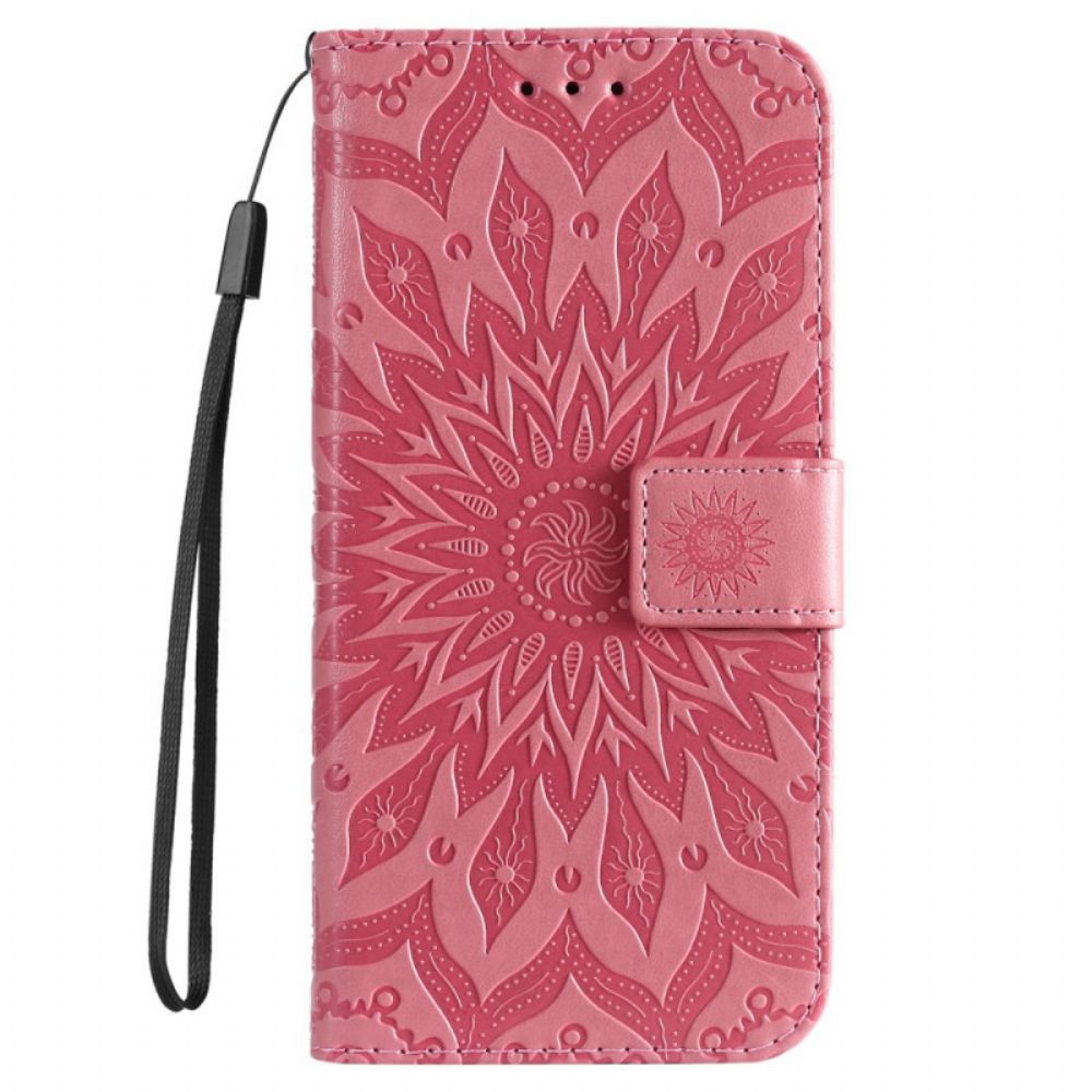 Flip Case voor Xiaomi Redmi Note 11 Pro Plus 5G Zonnebloem