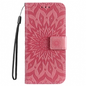 Flip Case voor Xiaomi Redmi Note 11 Pro Plus 5G Zonnebloem