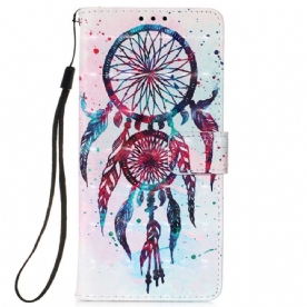 Folio-hoesje voor Xiaomi Redmi Note 11 Pro Plus 5G Aquarel Dromenvanger