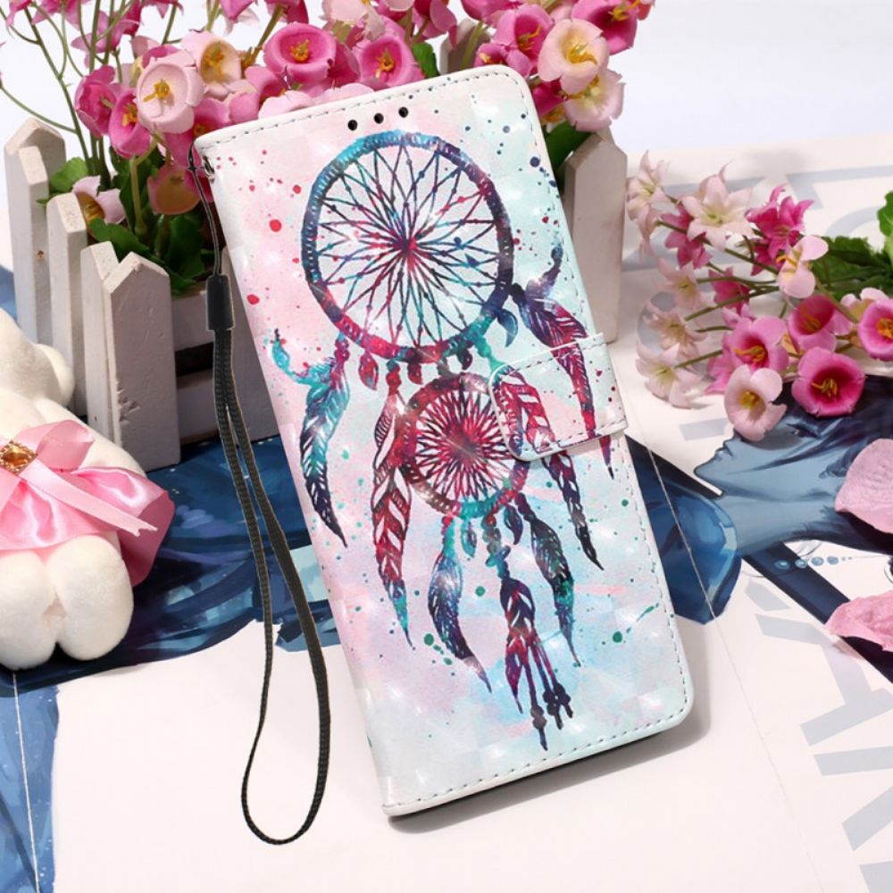 Folio-hoesje voor Xiaomi Redmi Note 11 Pro Plus 5G Aquarel Dromenvanger