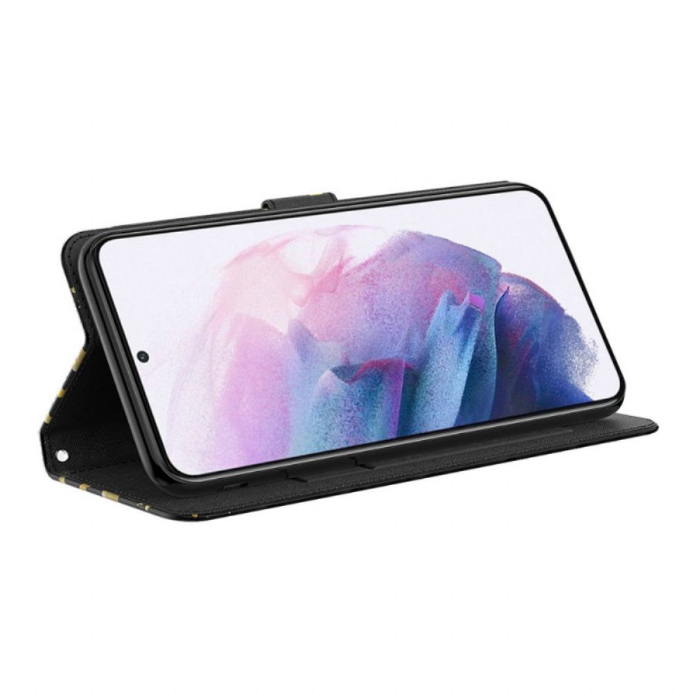 Folio-hoesje voor Xiaomi Redmi Note 11 Pro Plus 5G Chique 3d-kant